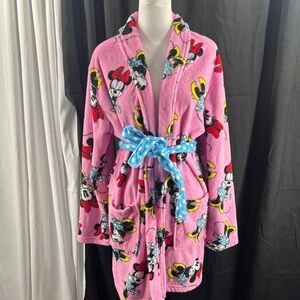 Disney Pink Kids Pajamas Robe